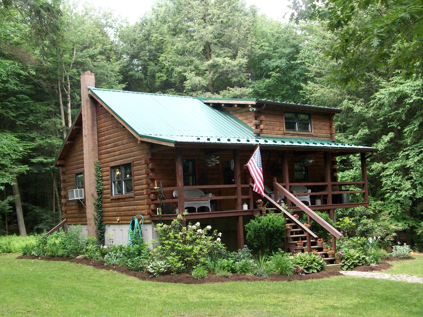 Metal roof installation on a commercial building in Schuylkill County