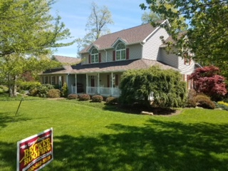 Complete soffit and fascia replacement with vinyl wrap in Hazle Township